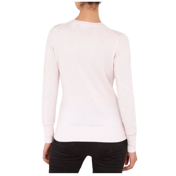 New TED BAKER Sabbia Embellished Wonderland Merino Wool & Cashmere Blend Sweater - Picture 5 of 14